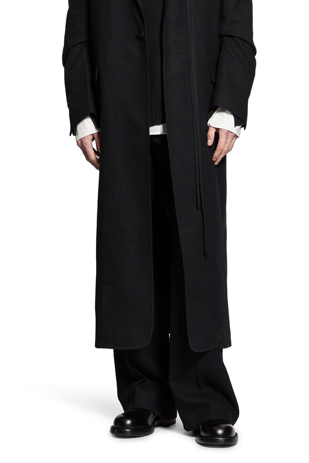 ANN DEMEULEMEESTER Gaspar Flared Leg Comfort Trousers man