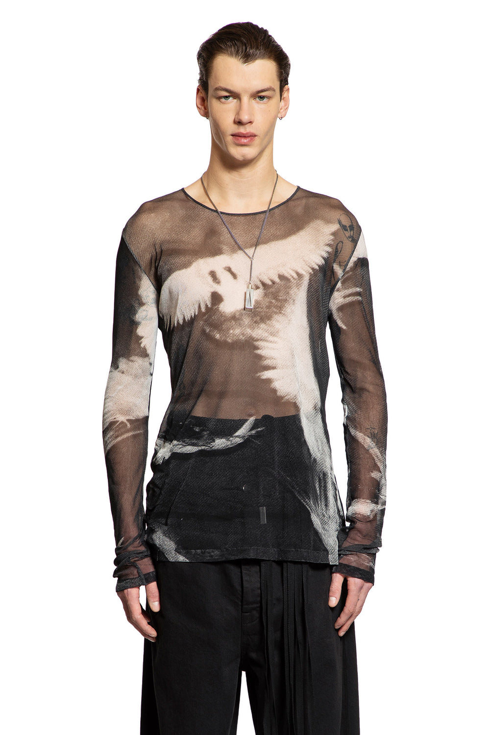Greg ''Doves'' Print Long Sleeve T-Shirt