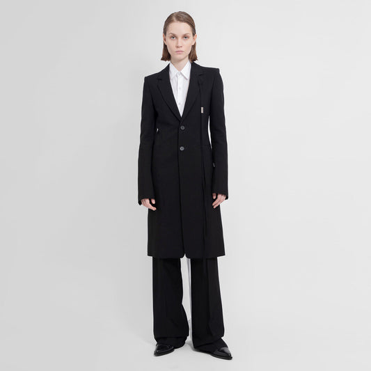 ANN DEMEULEMEESTER WOMAN BLACK COATS