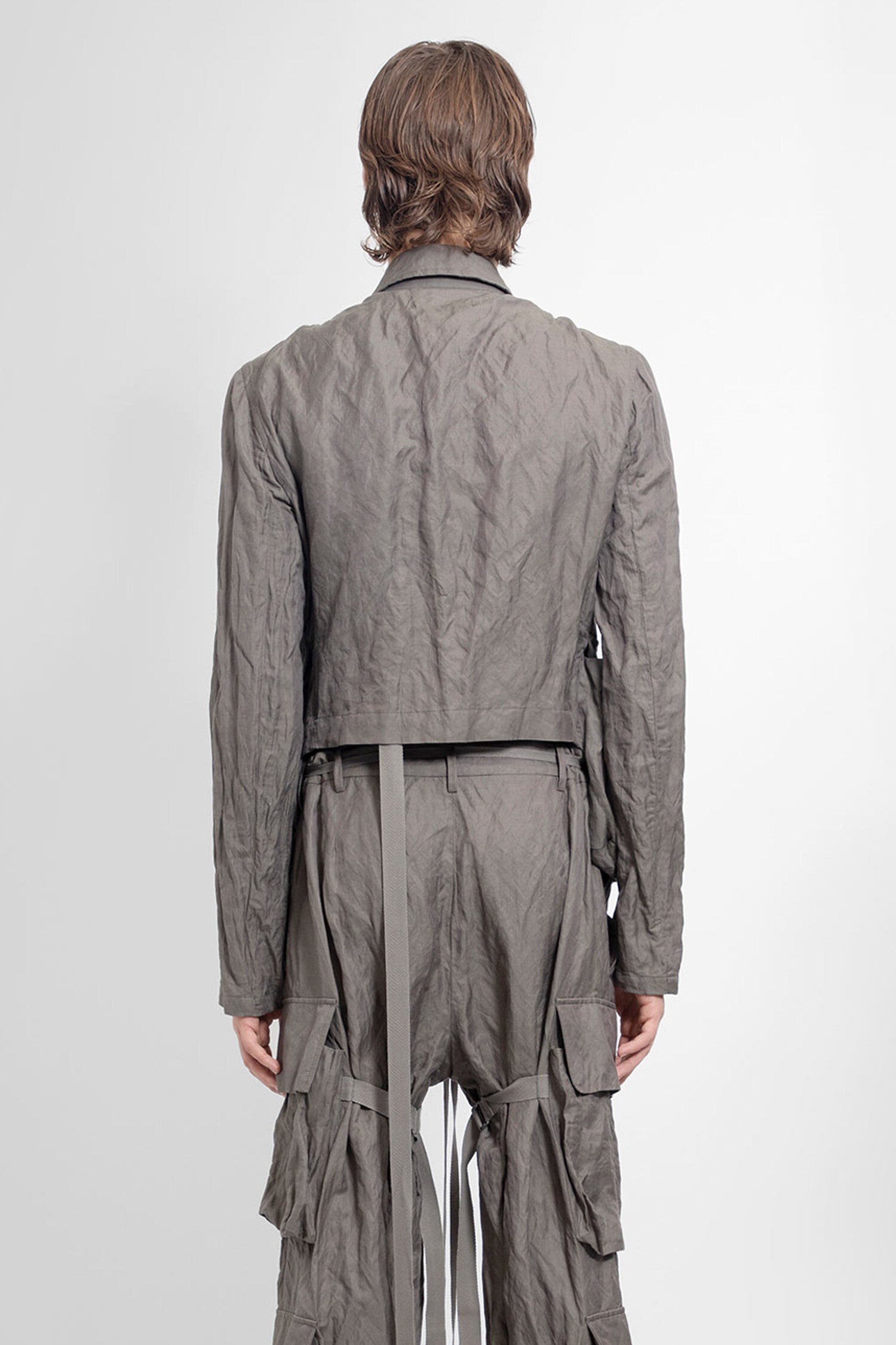 ANN DEMEULEMEESTER MAN BEIGE JACKETS