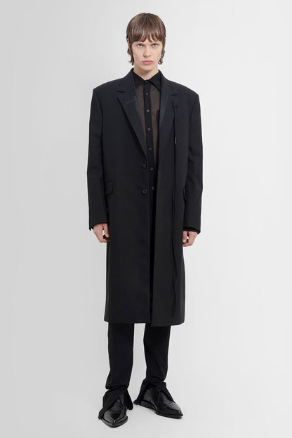 ANN DEMEULEMEESTER MAN BLACK COATS