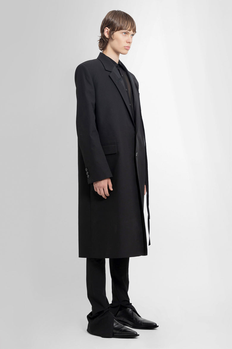 ANN DEMEULEMEESTER MAN BLACK COATS