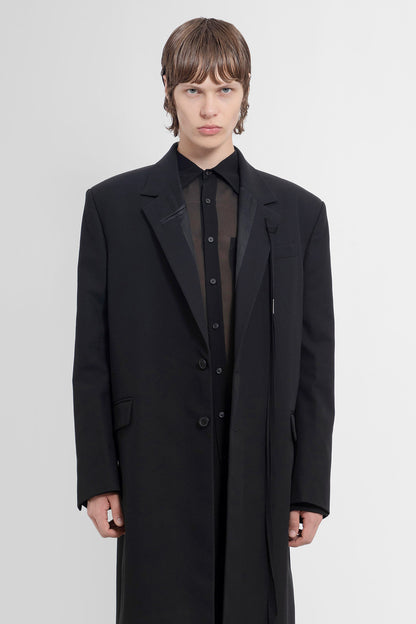 ANN DEMEULEMEESTER MAN BLACK COATS