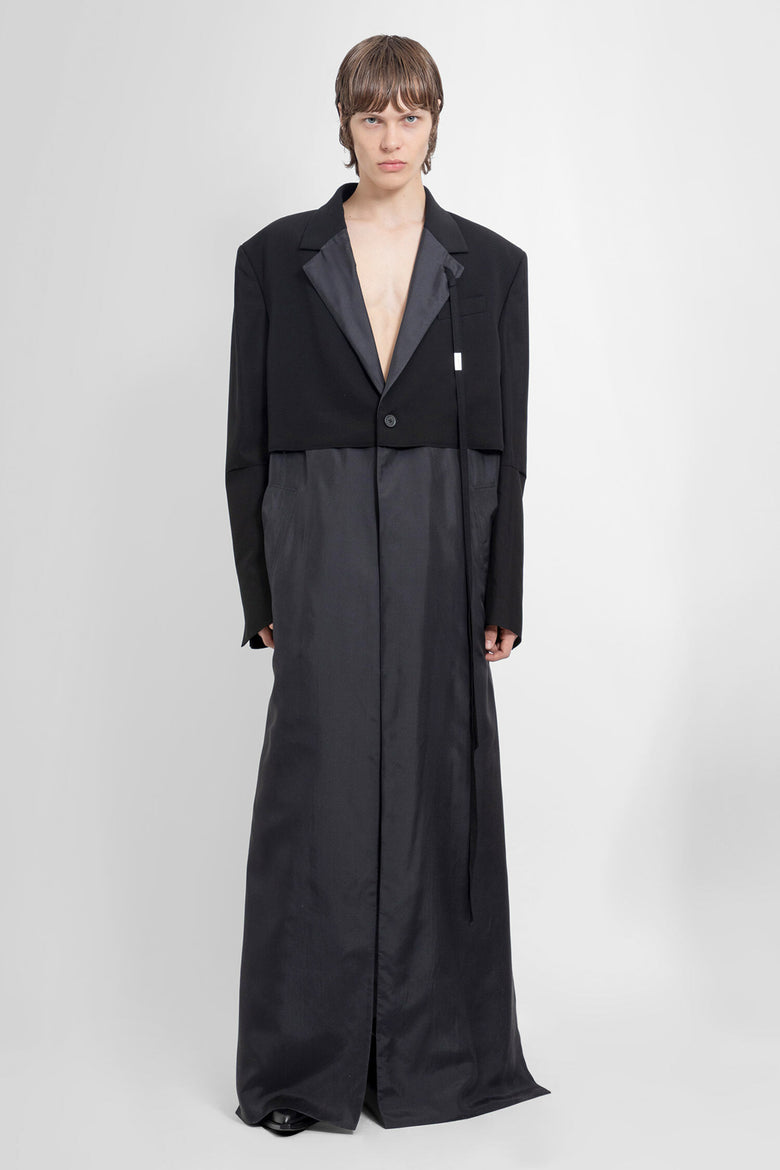 ANN DEMEULEMEESTER MAN BLACK COATS