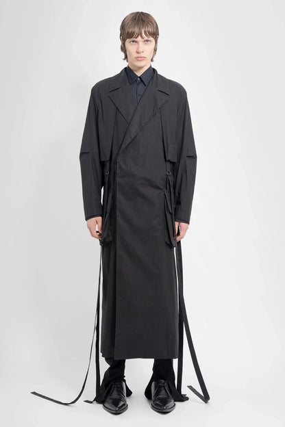 Antonioli ANN DEMEULEMEESTER MAN BLACK COATS