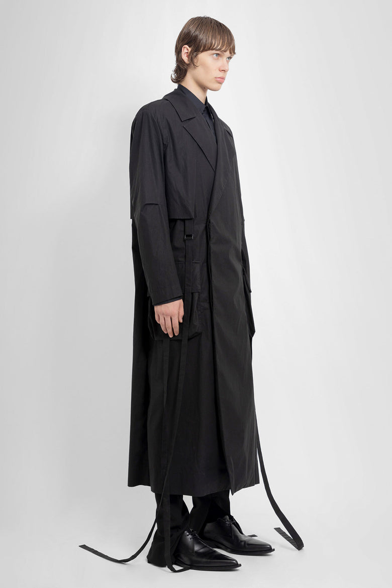 ANN DEMEULEMEESTER MAN BLACK COATS