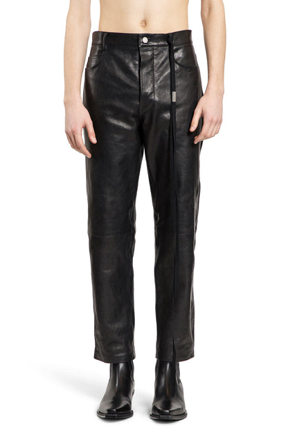 Antonioli ANN DEMEULEMEESTER MAN BLACK TROUSERS