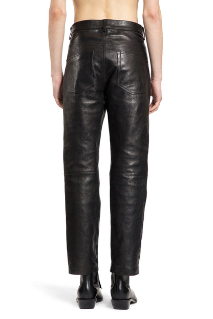 ANN DEMEULEMEESTER MAN BLACK TROUSERS