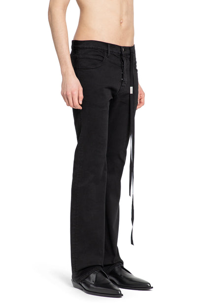 ANN DEMEULEMEESTER MAN BLACK JEANS