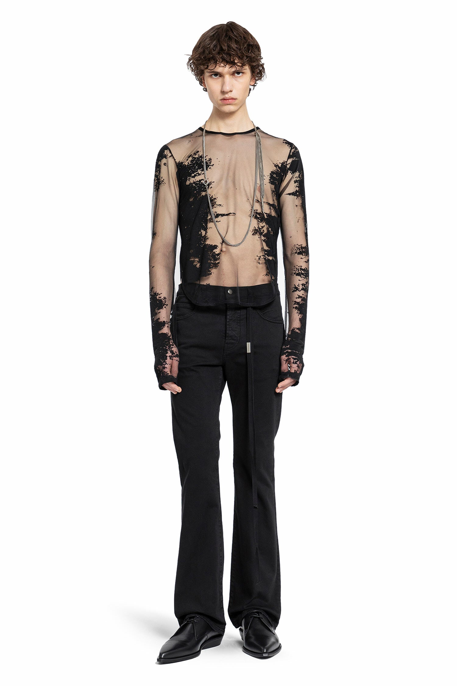 ANN DEMEULEMEESTER MAN BLACK JEANS