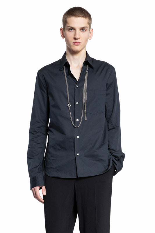 ANN DEMEULEMEESTER MAN BLACK SHIRTS