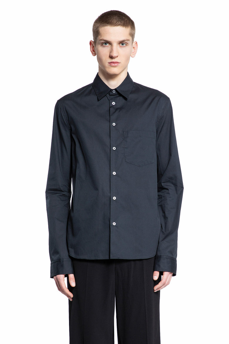 ANN DEMEULEMEESTER MAN BLACK SHIRTS