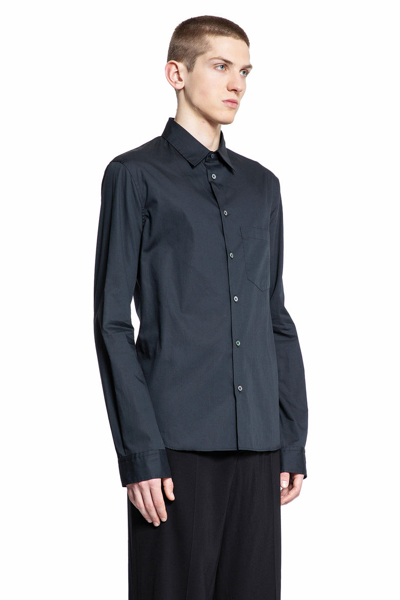 ANN DEMEULEMEESTER MAN BLACK SHIRTS