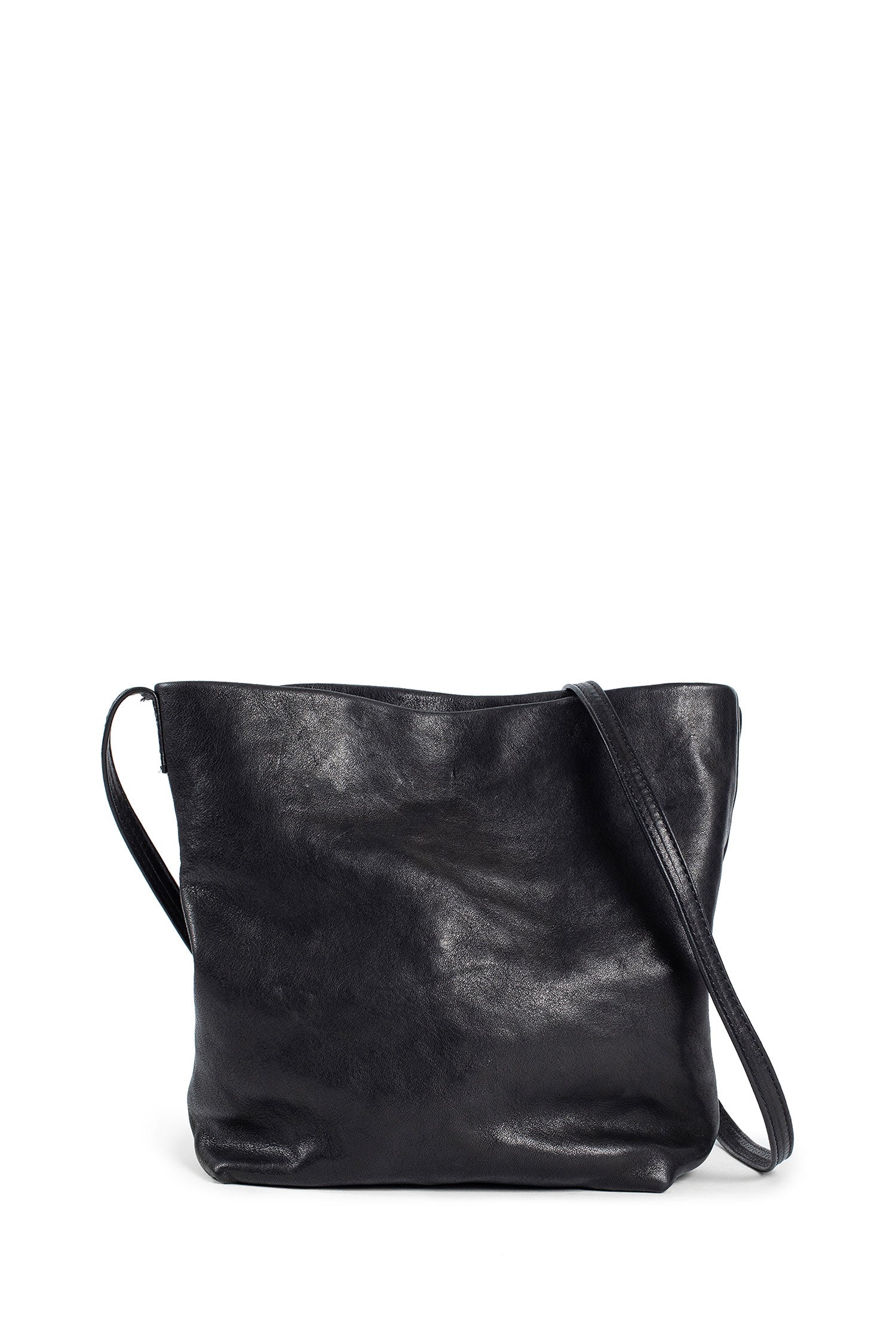 ANN DEMEULEMEESTER UNISEX BLACK CROSSBODY BAGS