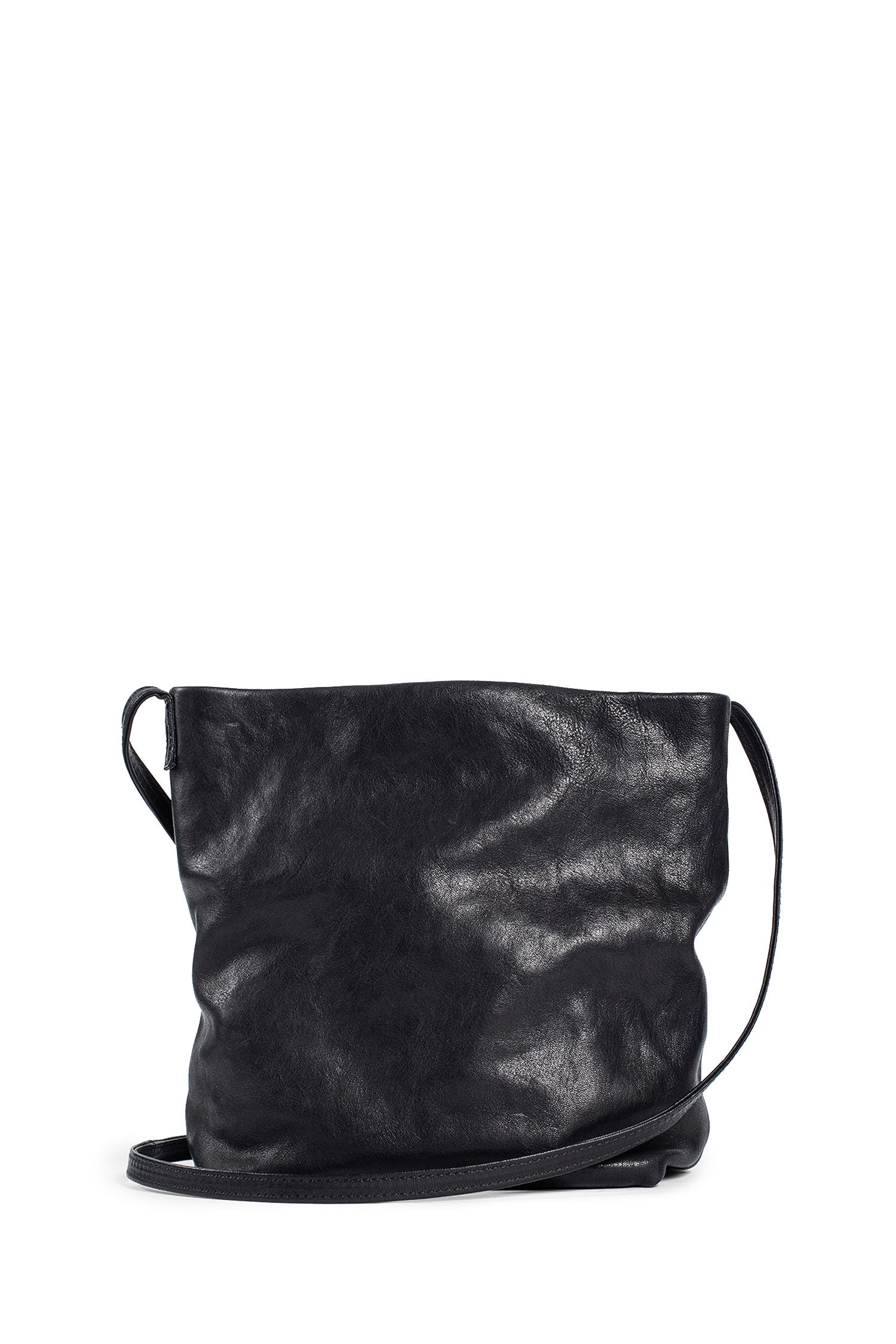 ANN DEMEULEMEESTER UNISEX BLACK CROSSBODY BAGS