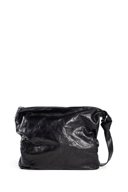 ANN DEMEULEMEESTER UNISEX BLACK CROSSBODY BAGS