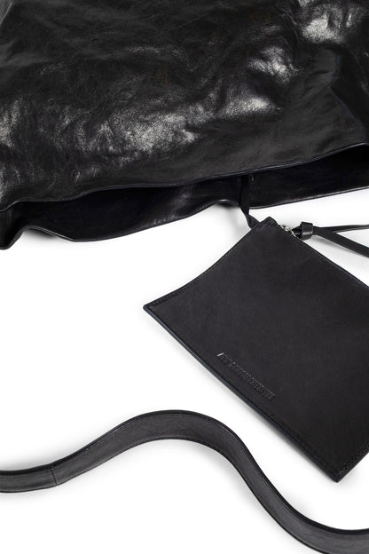 ANN DEMEULEMEESTER UNISEX BLACK CROSSBODY BAGS