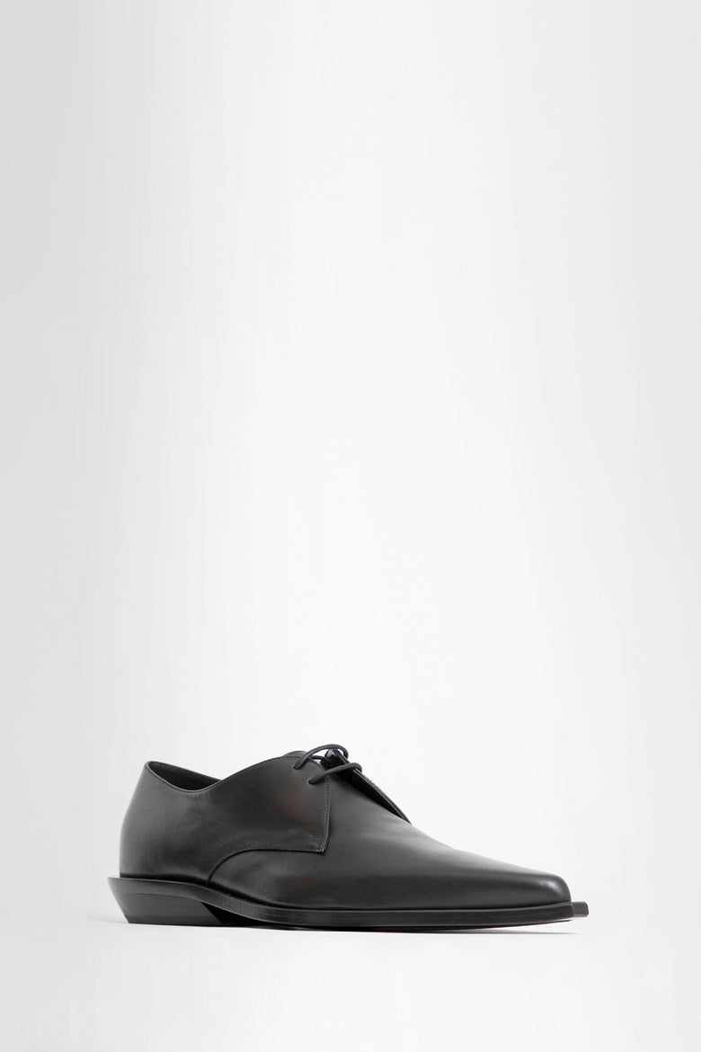 ANN DEMEULEMEESTER MAN BLACK LACE-UPS