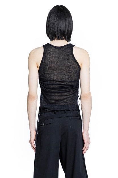 Boris Wrinkled Cropped Tank Top