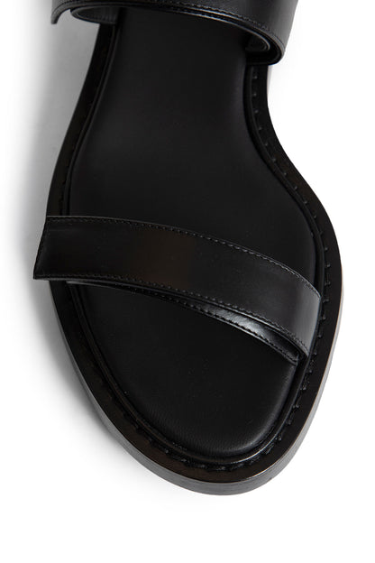 ANN DEMEULEMEESTER MAN BLACK SANDALS & SLIDES