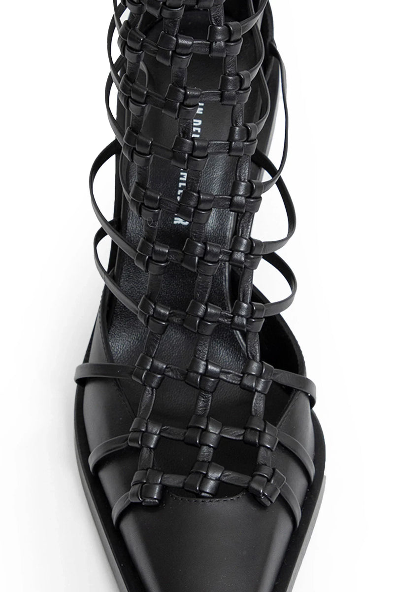 ANN DEMEULEMEESTER WOMAN BLACK PUMPS - Antonioli.eu