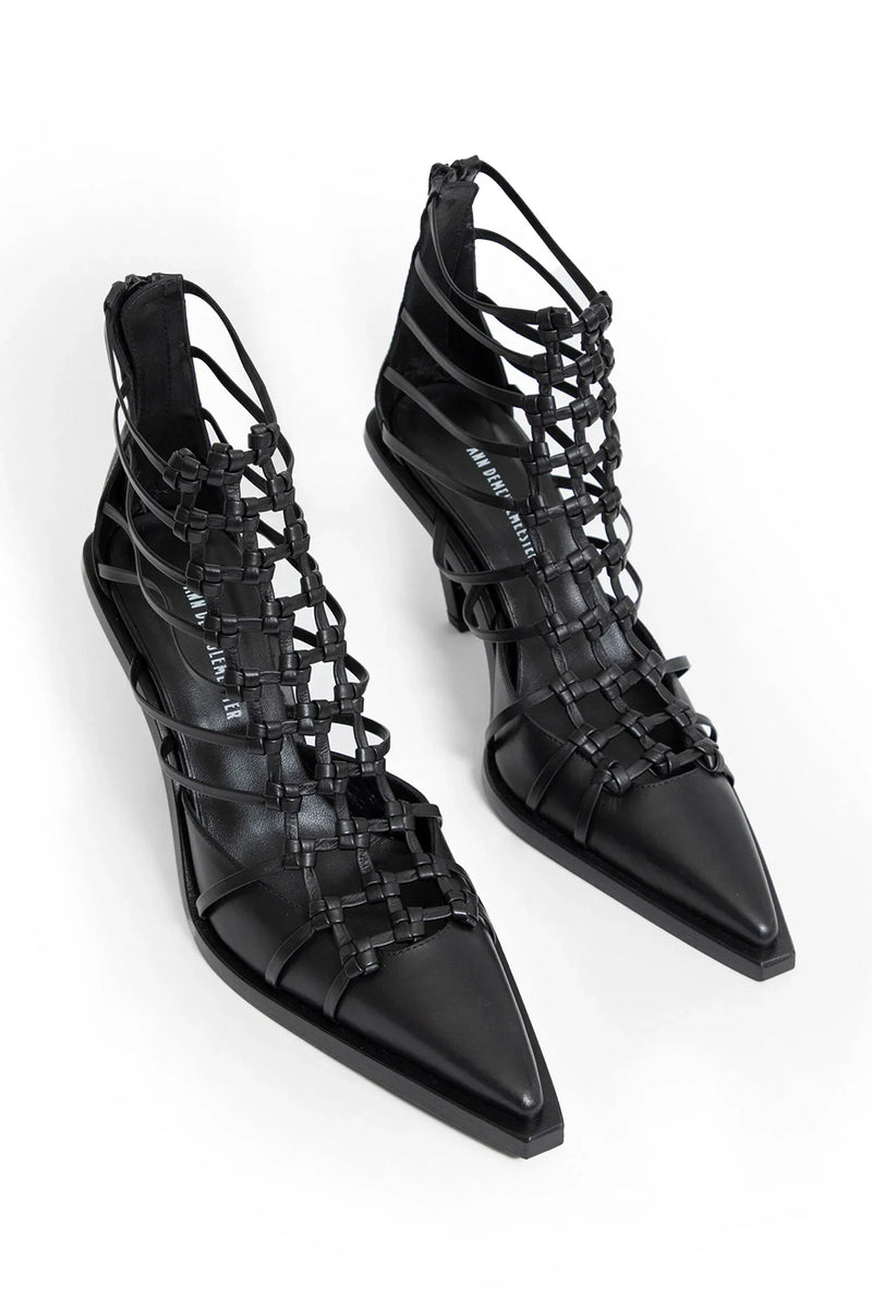 ANN DEMEULEMEESTER WOMAN BLACK PUMPS - Antonioli.eu