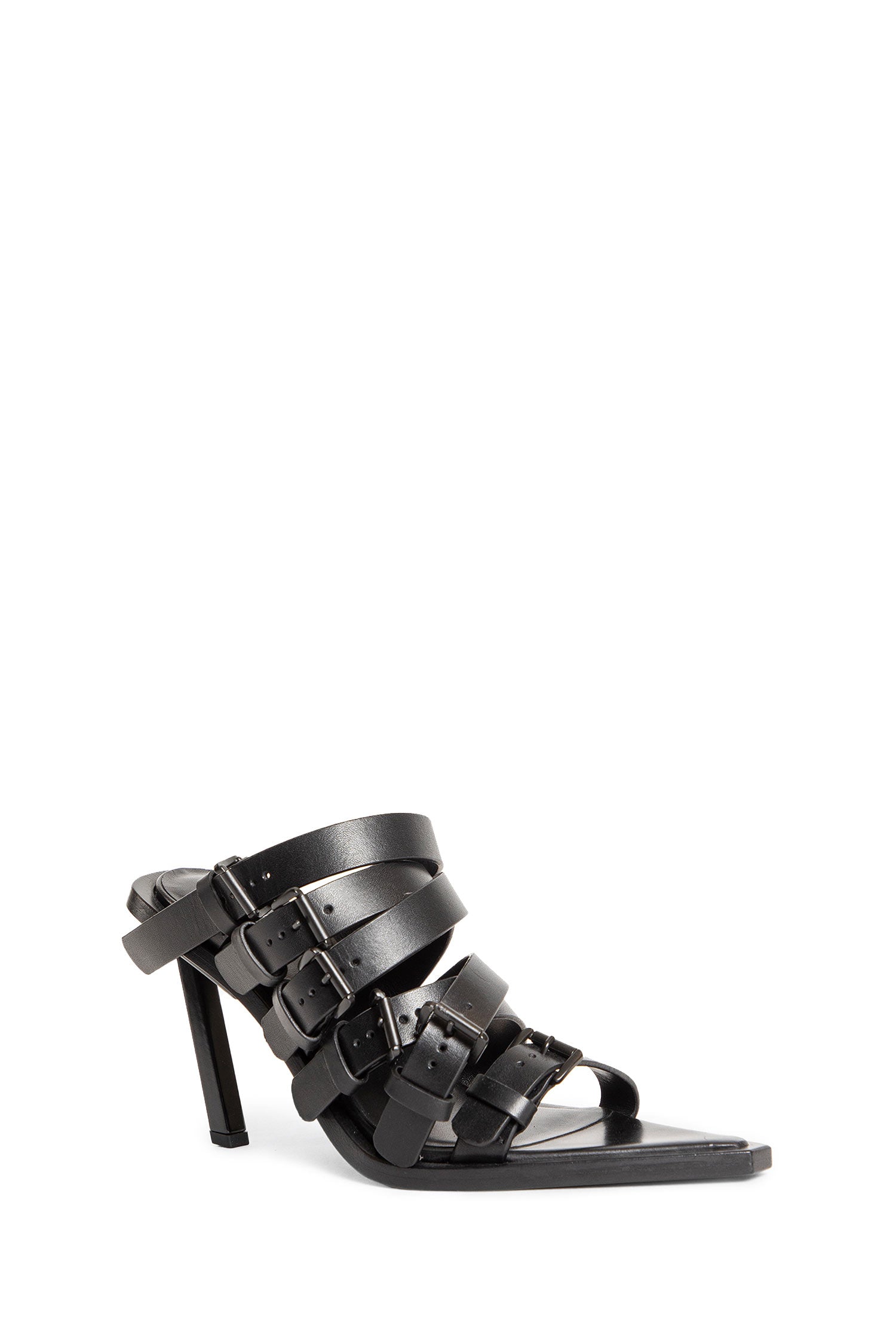 ANN DEMEULEMEESTER WOMAN BLACK MULES