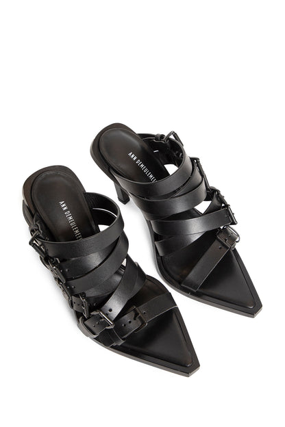 ANN DEMEULEMEESTER WOMAN BLACK MULES