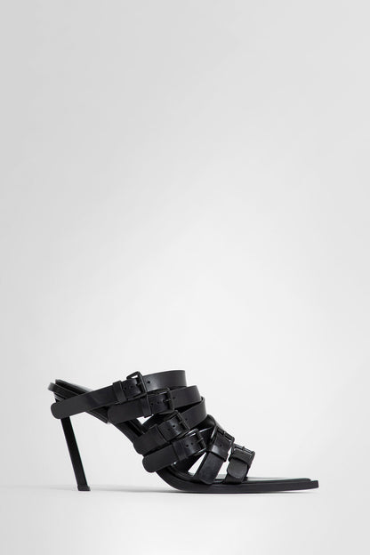 ANN DEMEULEMEESTER WOMAN BLACK SANDALS