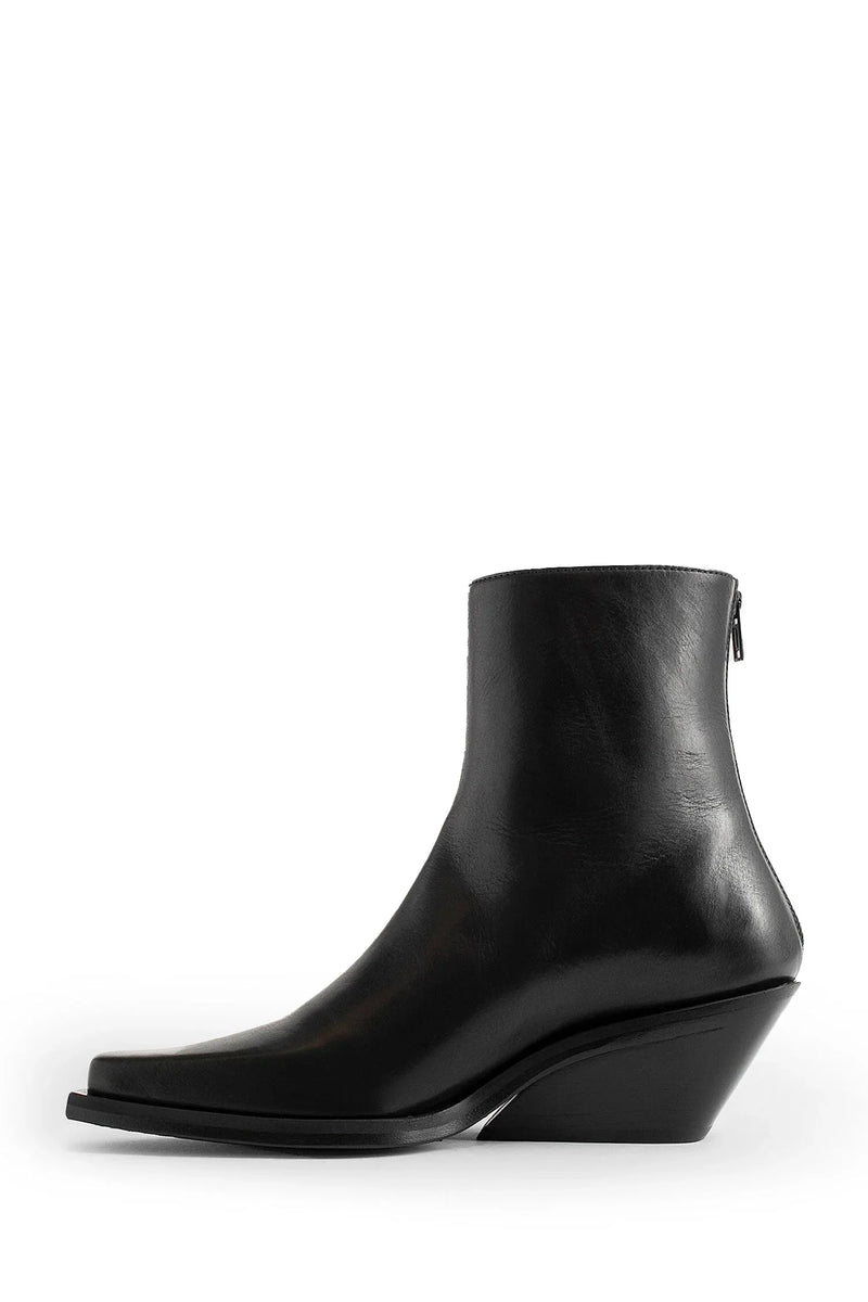 ANN DEMEULEMEESTER WOMAN BLACK BOOTS - Antonioli.eu