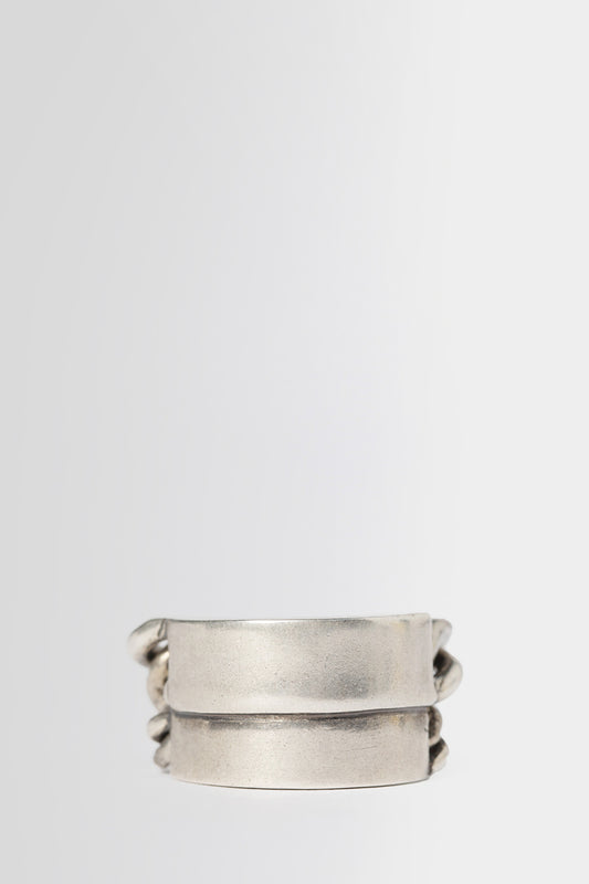 ANN DEMEULEMEESTER UNISEX SILVER JEWELLERY