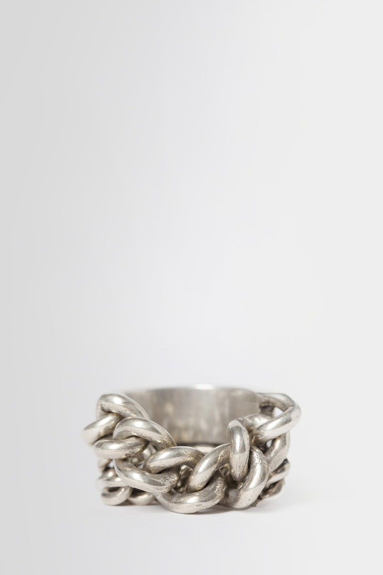 ANN DEMEULEMEESTER UNISEX SILVER JEWELLERY