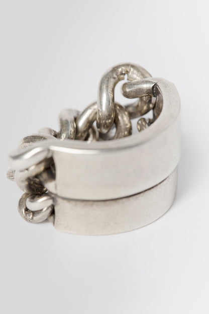 ANN DEMEULEMEESTER UNISEX SILVER JEWELLERY