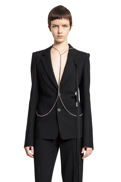 Antonioli ANN DEMEULEMEESTER WOMAN BLACK BLAZERS