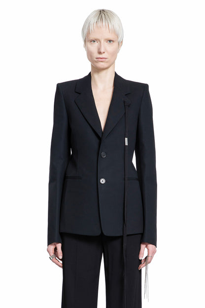 Antonioli ANN DEMEULEMEESTER WOMAN BLACK BLAZERS