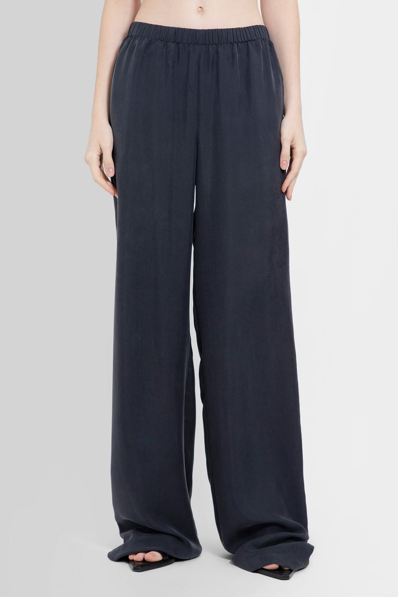 ANN DEMEULEMEESTER WOMAN BLACK TROUSERS