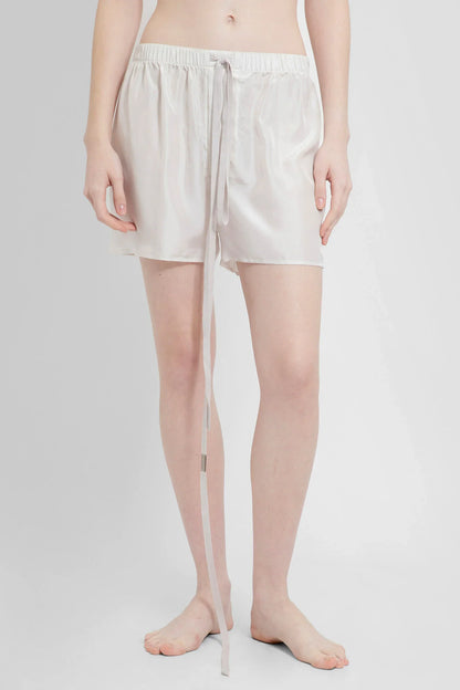 Antonioli ANN DEMEULEMEESTER WOMAN WHITE SHORTS