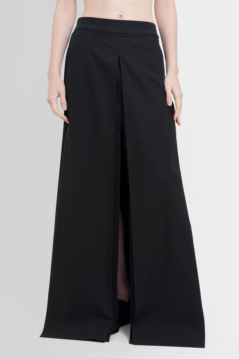 ANN DEMEULEMEESTER WOMAN BLACK SKIRTS