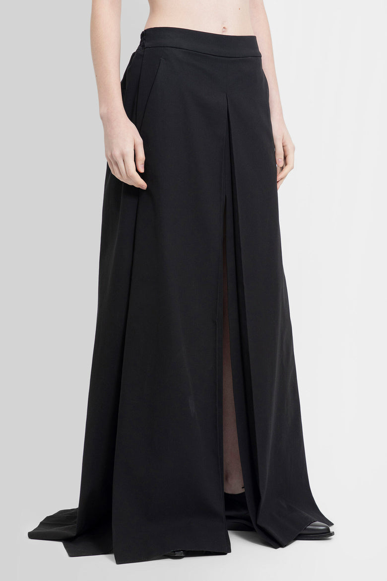 ANN DEMEULEMEESTER WOMAN BLACK SKIRTS