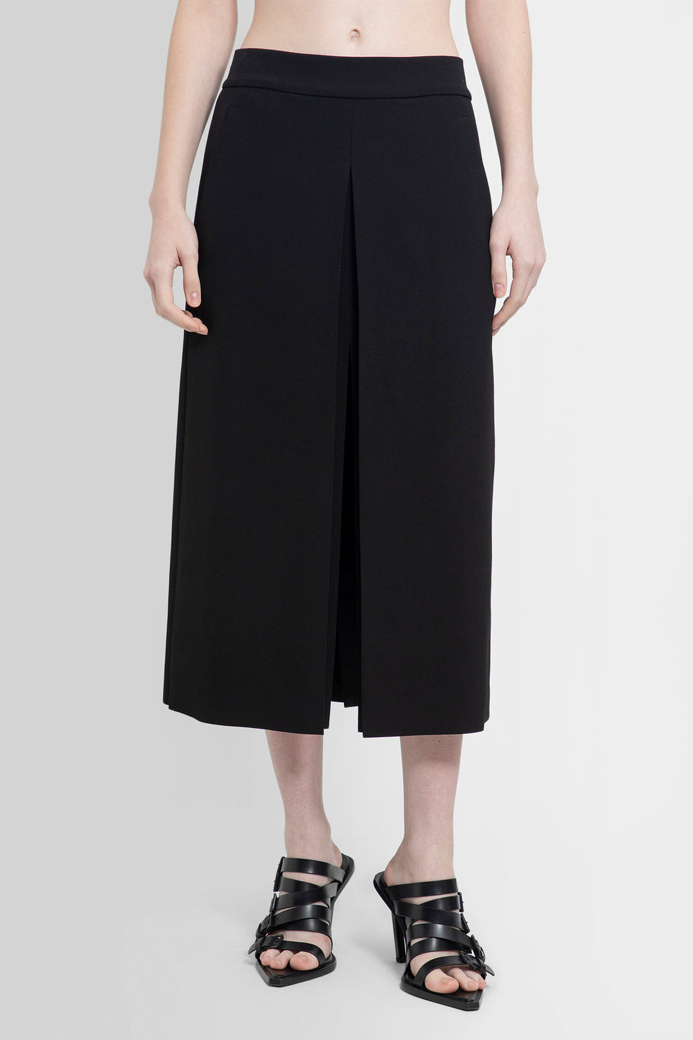 ANN DEMEULEMEESTER WOMAN BLACK SKIRTS