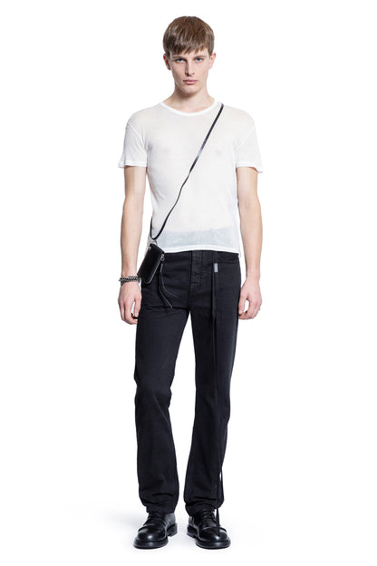 ANN DEMEULEMEESTER MAN WHITE T-SHIRTS & TANK TOPS