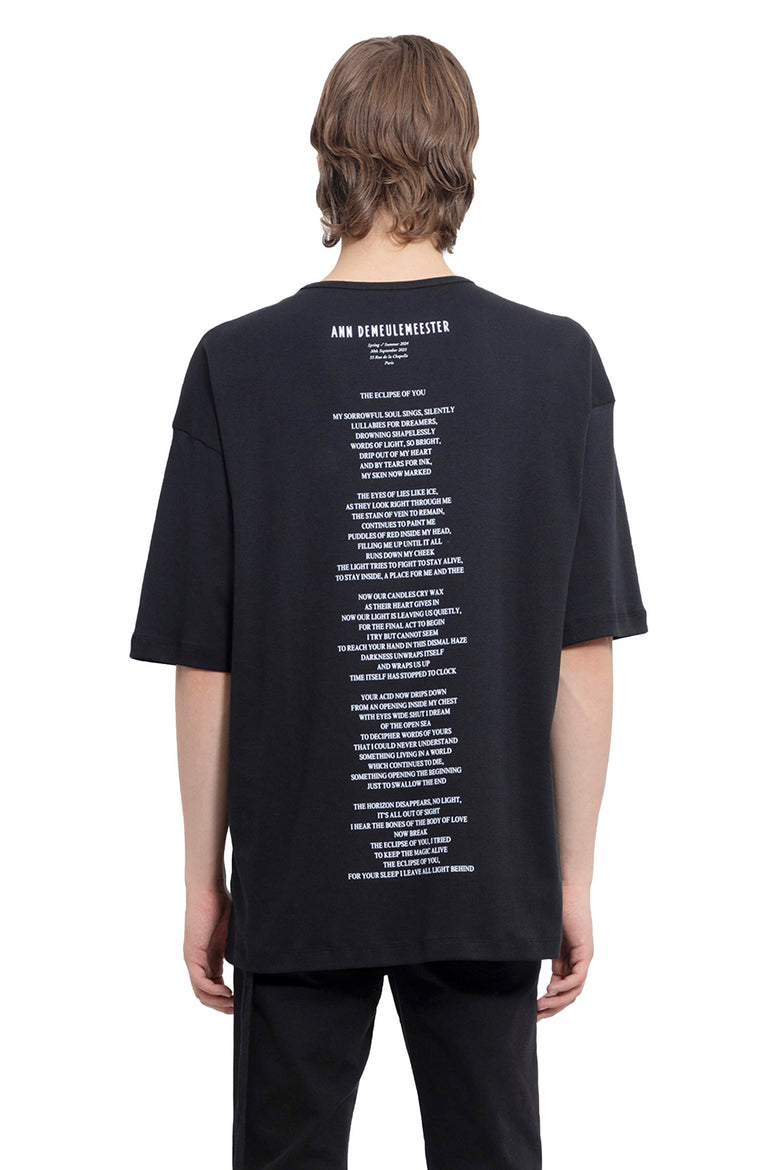 
              ANN DEMEULEMEESTER Dieter High Comfort T-Shirt man
            