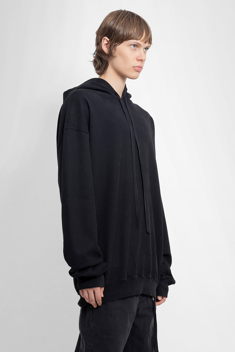 ANN DEMEULEMEESTER MAN BLACK SWEATSHIRTS