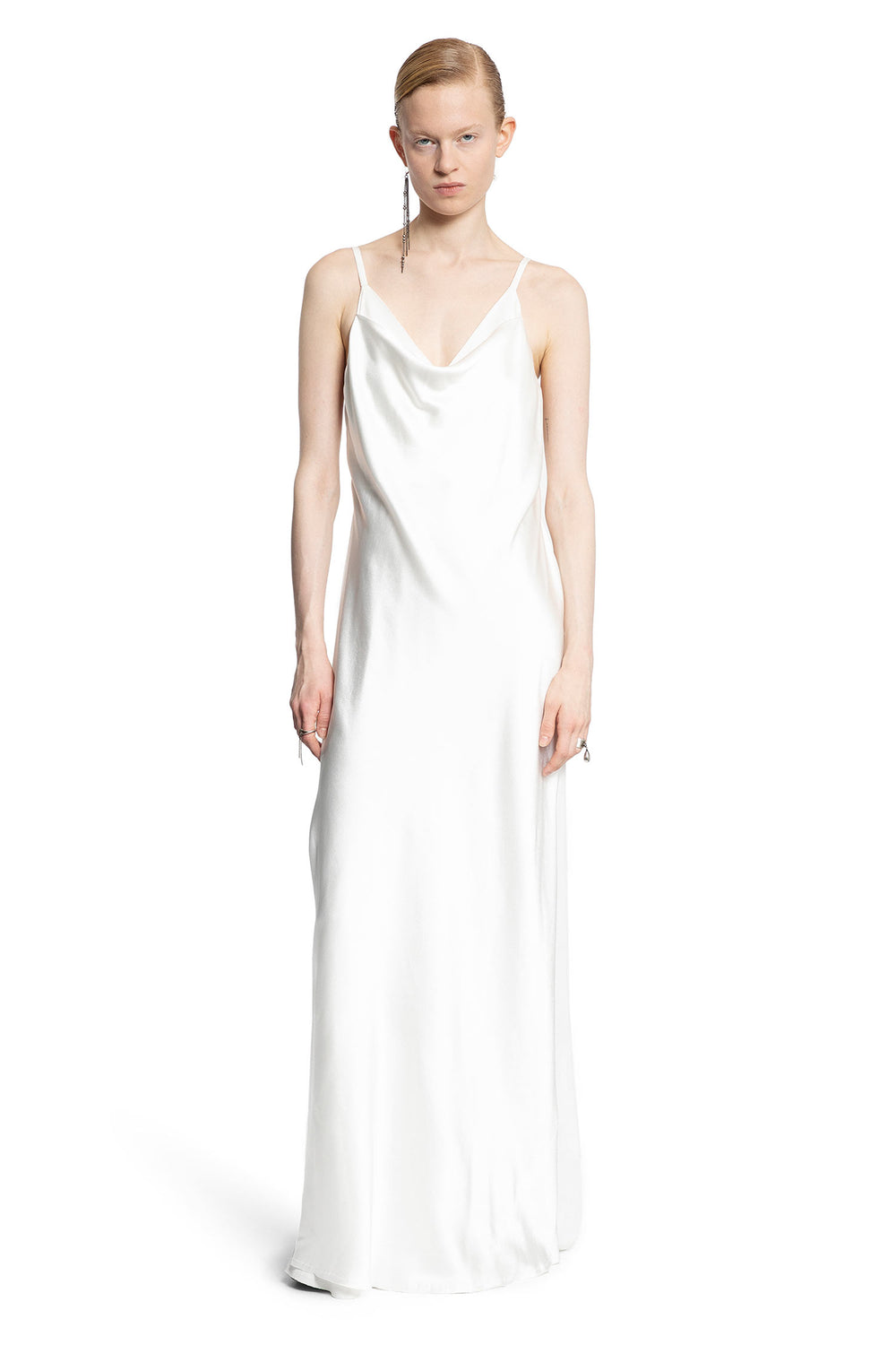 ANN DEMEULEMEESTER WOMAN WHITE DRESSES