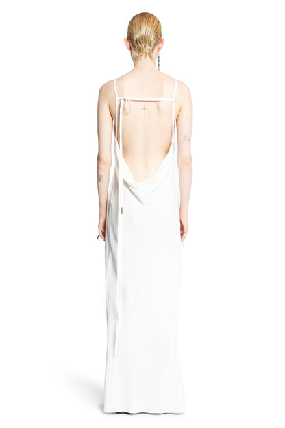 ANN DEMEULEMEESTER WOMAN WHITE DRESSES