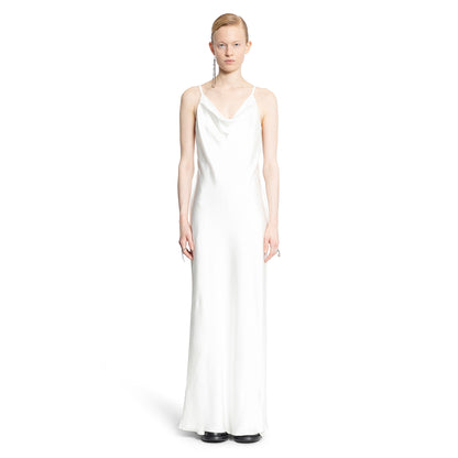 ANN DEMEULEMEESTER WOMAN WHITE DRESSES