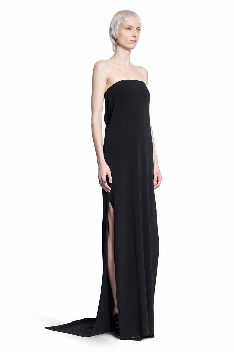 ANN DEMEULEMEESTER WOMAN BLACK DRESSES