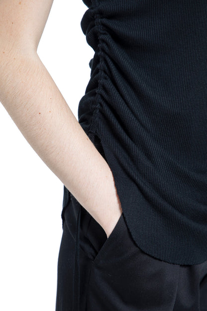 Mara Wrinkled Cropped Tank Top