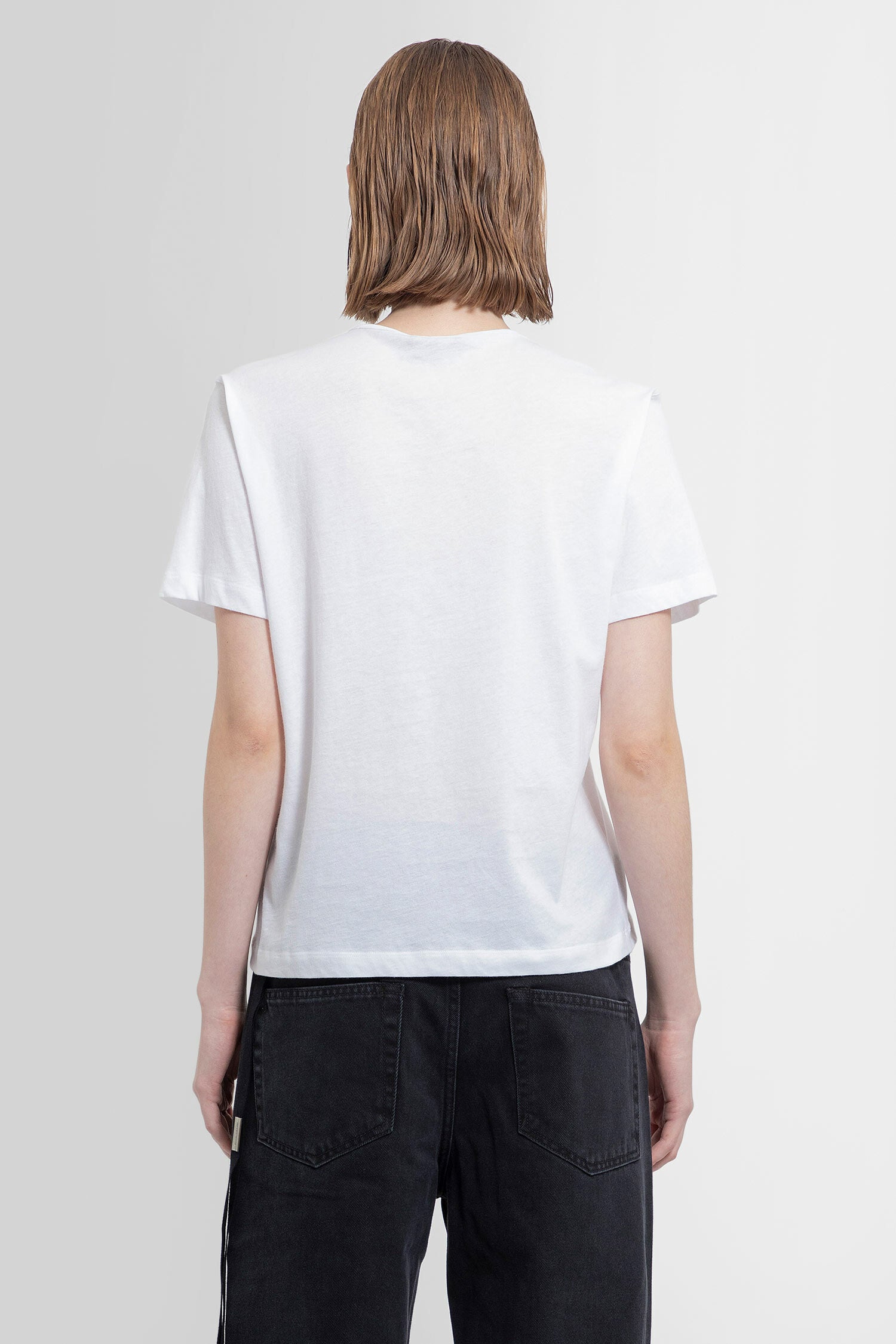 ANN DEMEULEMEESTER WOMAN WHITE T-SHIRTS