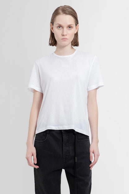 ANN DEMEULEMEESTER WOMAN WHITE T-SHIRTS